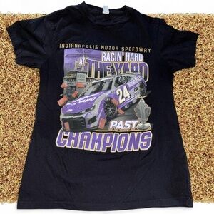 Black Racing Graphic T-Shirt